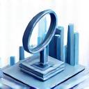 Icon symbolizing data points, charts, and data-driven decisions